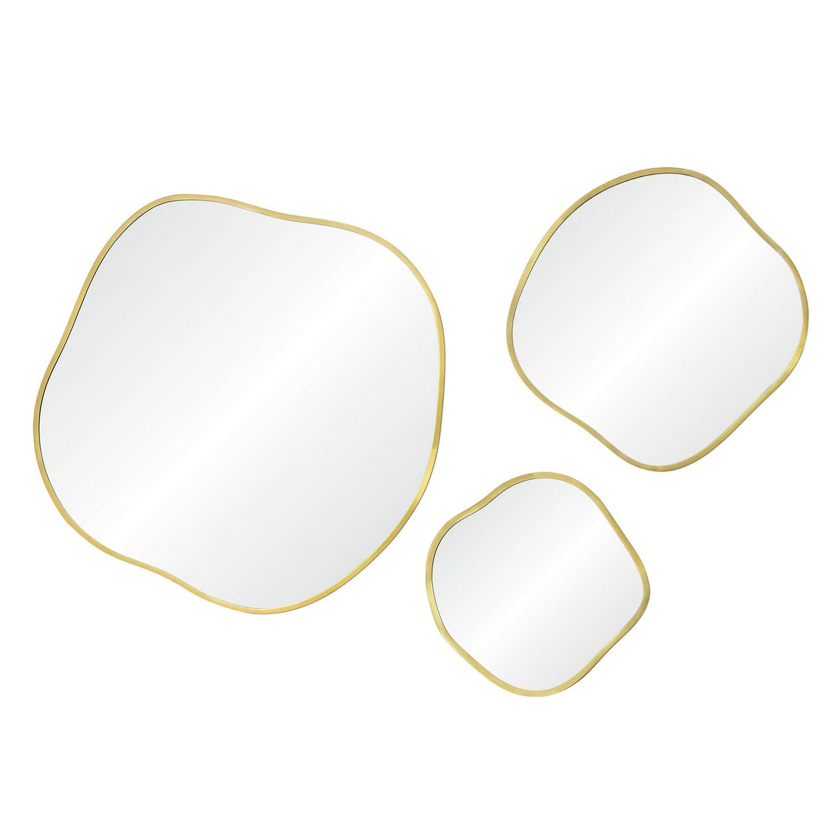 Renwil Canada - MT2549 - Mirror - Nucleus - Satin Brass