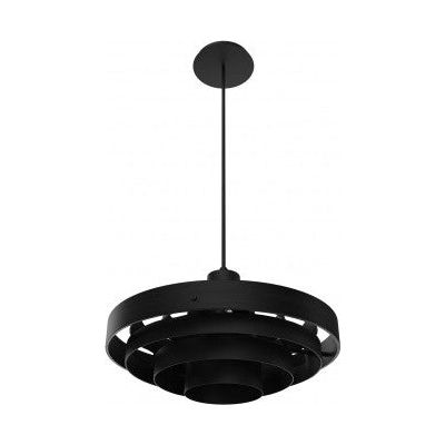 Avenue Lighting - HF1952-BK - One Light Pendant - The Newport - Black