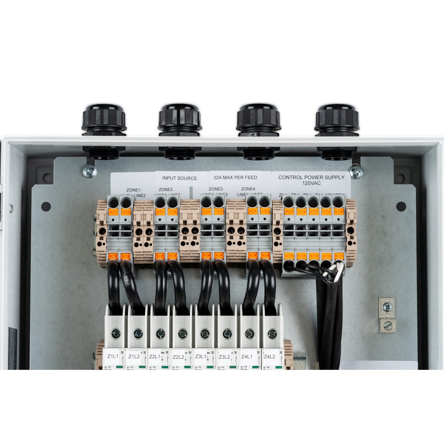 Eurofase Heating - EFCB24M1 - 120-240V 1 ZONE CONTACTOR MBOX - CONTROLS - Light Gray