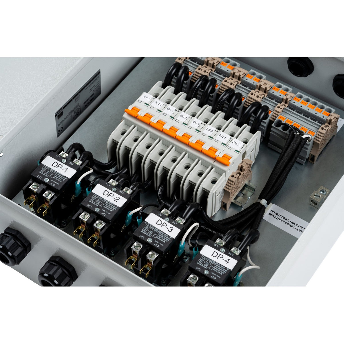 Eurofase Heating - EFCB48M1 - 277V-480V 1 ZONE CONTACTOR BOX - CONTROLS - Light Gray