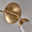Kalco - 520622WB - Neuf lumières Murale - Blason - Laiton d'hiver