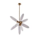 Kalco - 520656WB - Deux lumières Suspension - Blason - Laiton d'hiver