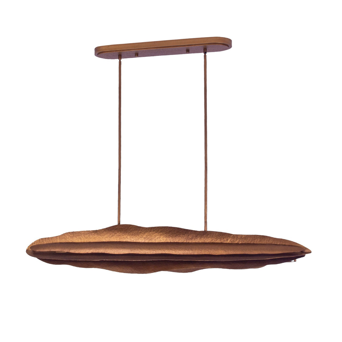 Kalco - 522461WGL - Îlot LED Suspension - Folia - Or chaud