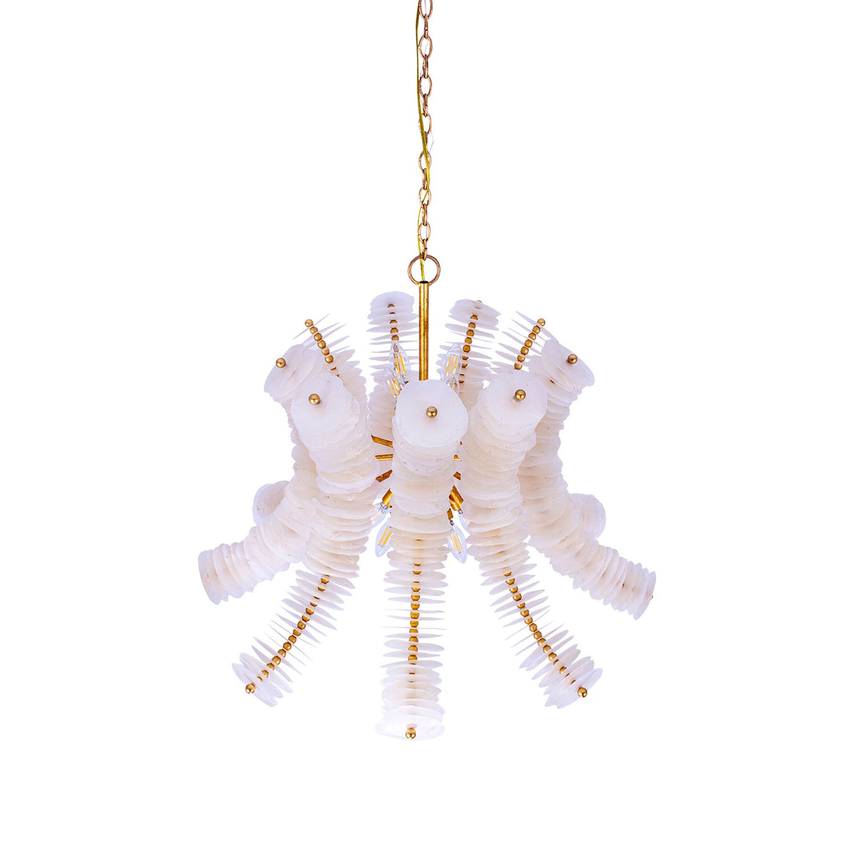 Kalco - 523670OL - 12 Lumières Suspension - Feuille d'or oxydée - Gossamer