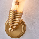 Kalco - 523731TRB - LED Murale - Gypse - Laiton véritable