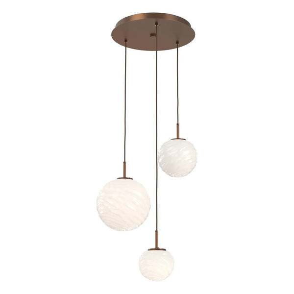 Gaia Round LED Multi-Light Pendant