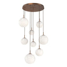 Hammerton Studio - CHB0092-08-BB-WL-C01-L3 - LED Chandelier - Gaia - Burnished Bronze