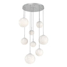 Hammerton Studio - CHB0092-08-CS-WL-C01-L3 - LED Chandelier - Gaia - Classic Silver