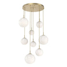 Hammerton Studio - CHB0092-08-GB-WL-C01-L3 - LED Chandelier - Gaia - Gilded Brass