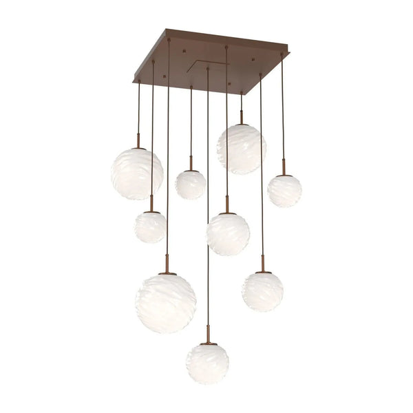 Place Gaïa DEL Suspendu multi-luminaire