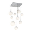 Hammerton Studio - CHB0092-09-CS-WL-C01-L3 - LED Chandelier - Gaia - Classic Silver
