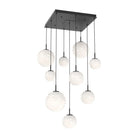 Hammerton Studio - CHB0092-09-MB-WL-C01-L3 - LED Chandelier - Gaia - Matte Black
