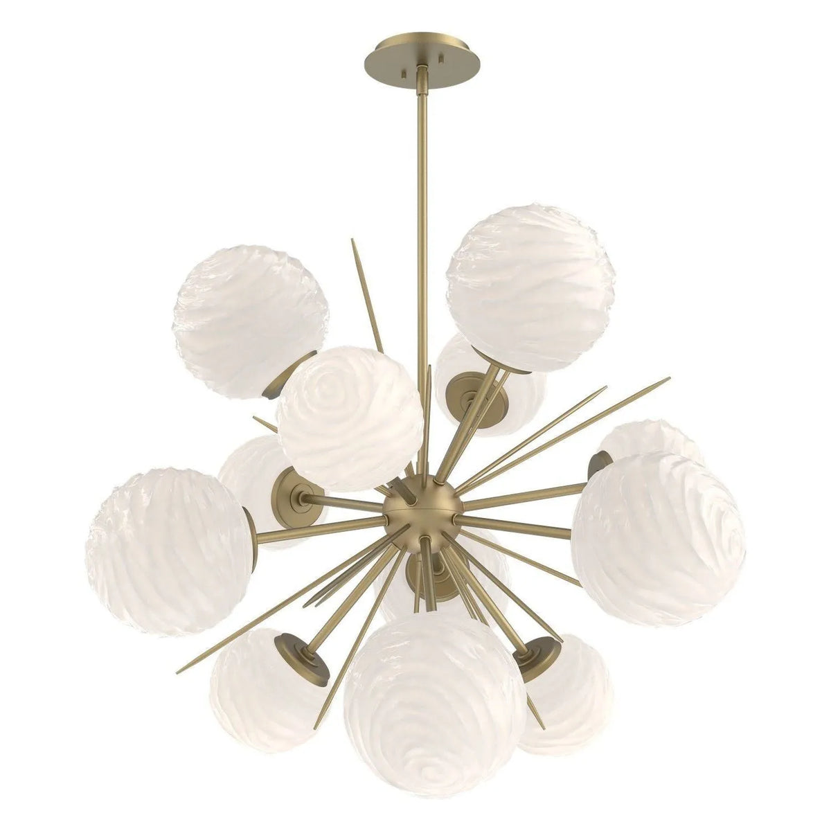 Hammerton Studio - CHB0092-0A-GB-WL-001-L3 - LED Chandelier - Gaia - Gilded Brass