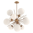 Hammerton Studio - CHB0092-0A-NB-WL-001-L3 - LED Chandelier - Gaia - Novel Brass