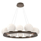 Hammerton Studio - CHB0092-0C-FB-WL-CA1-L3 - LED Chandelier - Gaia - Flat Bronze