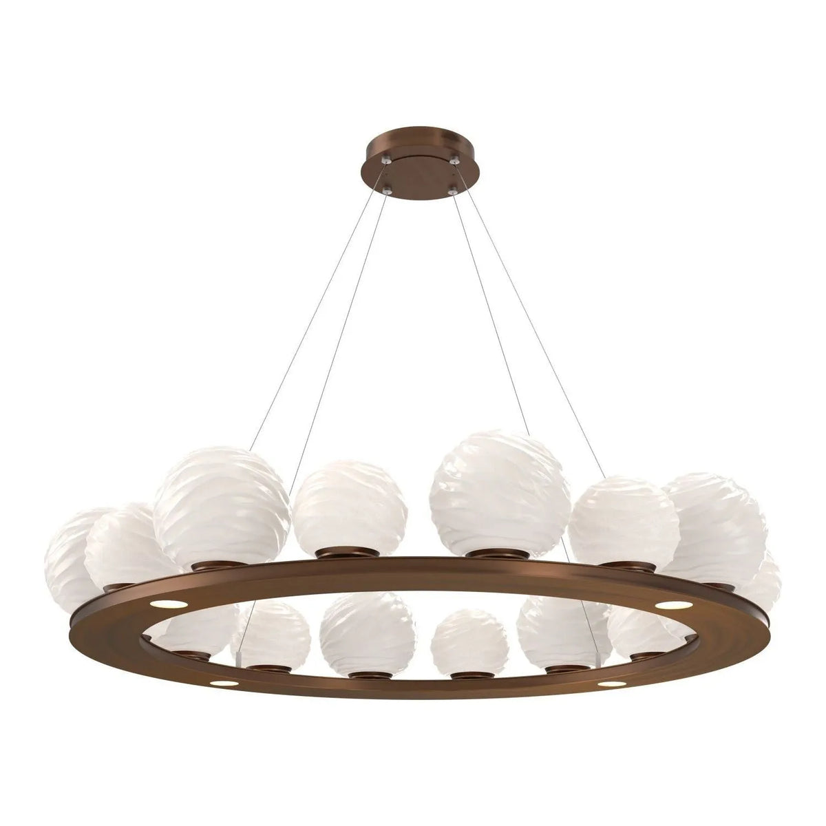 Hammerton Studio - CHB0092-0D-RB-WL-CA1-L3 - LED Chandelier - Gaia - Oil Rubbed Bronze