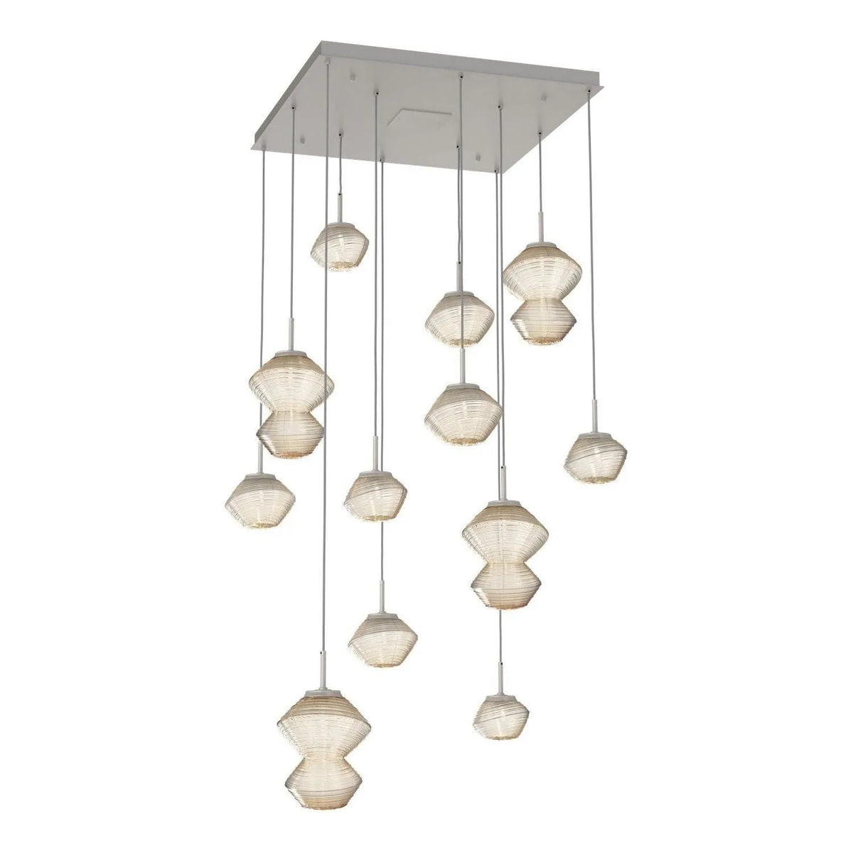 Hammerton Studio - CHB0089-12-BS-A-C01-L1 - LED Chandelier - Mesa - Beige Silver