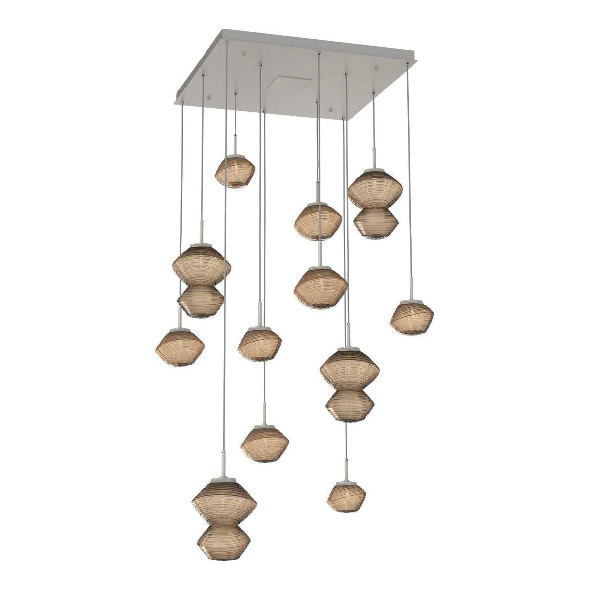 Hammerton Studio - CHB0089-12-BS-B-C01-L1 - LED Chandelier - Mesa - Beige Silver