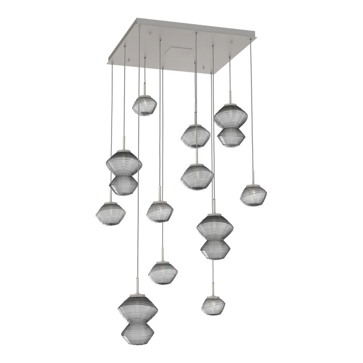 Hammerton Studio - CHB0089-12-BS-S-C01-L3 - LED Chandelier - Mesa - Beige Silver