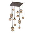 Hammerton Studio - CHB0089-12-FB-B-C01-L3 - LED Chandelier - Mesa - Flat Bronze