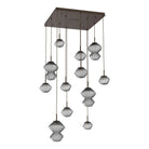 Hammerton Studio - CHB0089-12-FB-S-C01-L1 - LED Chandelier - Mesa - Flat Bronze