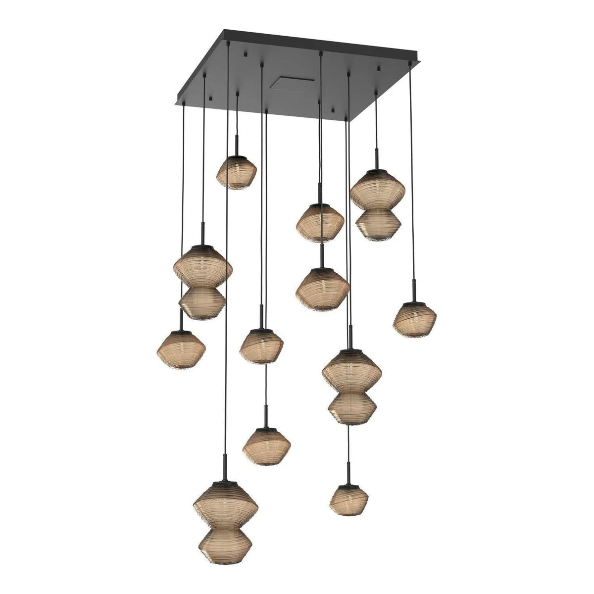 Hammerton Studio - CHB0089-12-MB-B-C01-L3 - LED Chandelier - Mesa - Matte Black
