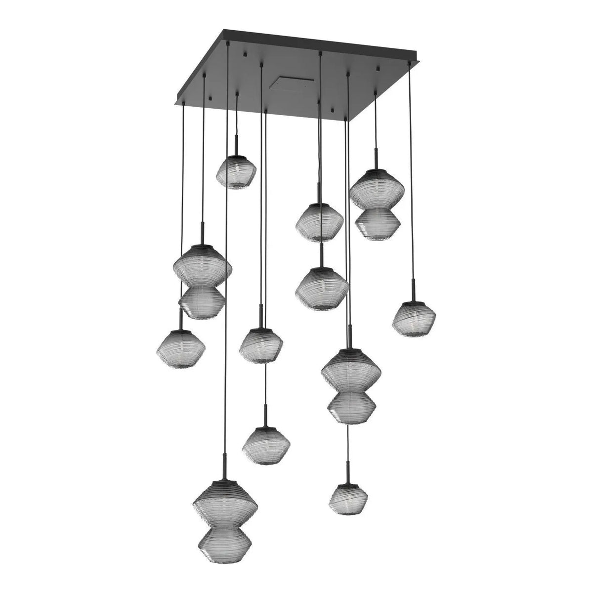 Hammerton Studio - CHB0089-12-MB-S-C01-L1 - LED Chandelier - Mesa - Matte Black