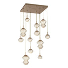 Hammerton Studio - CHB0089-12-NB-A-C01-L3 - LED Chandelier - Mesa - Novel Brass