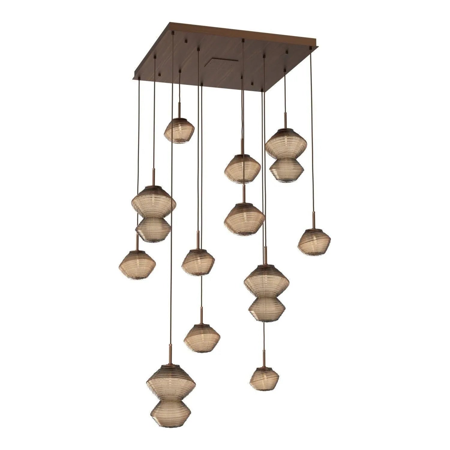 Hammerton Studio - CHB0089-12-RB-B-C01-L1 - LED Chandelier - Mesa - Oil Rubbed Bronze