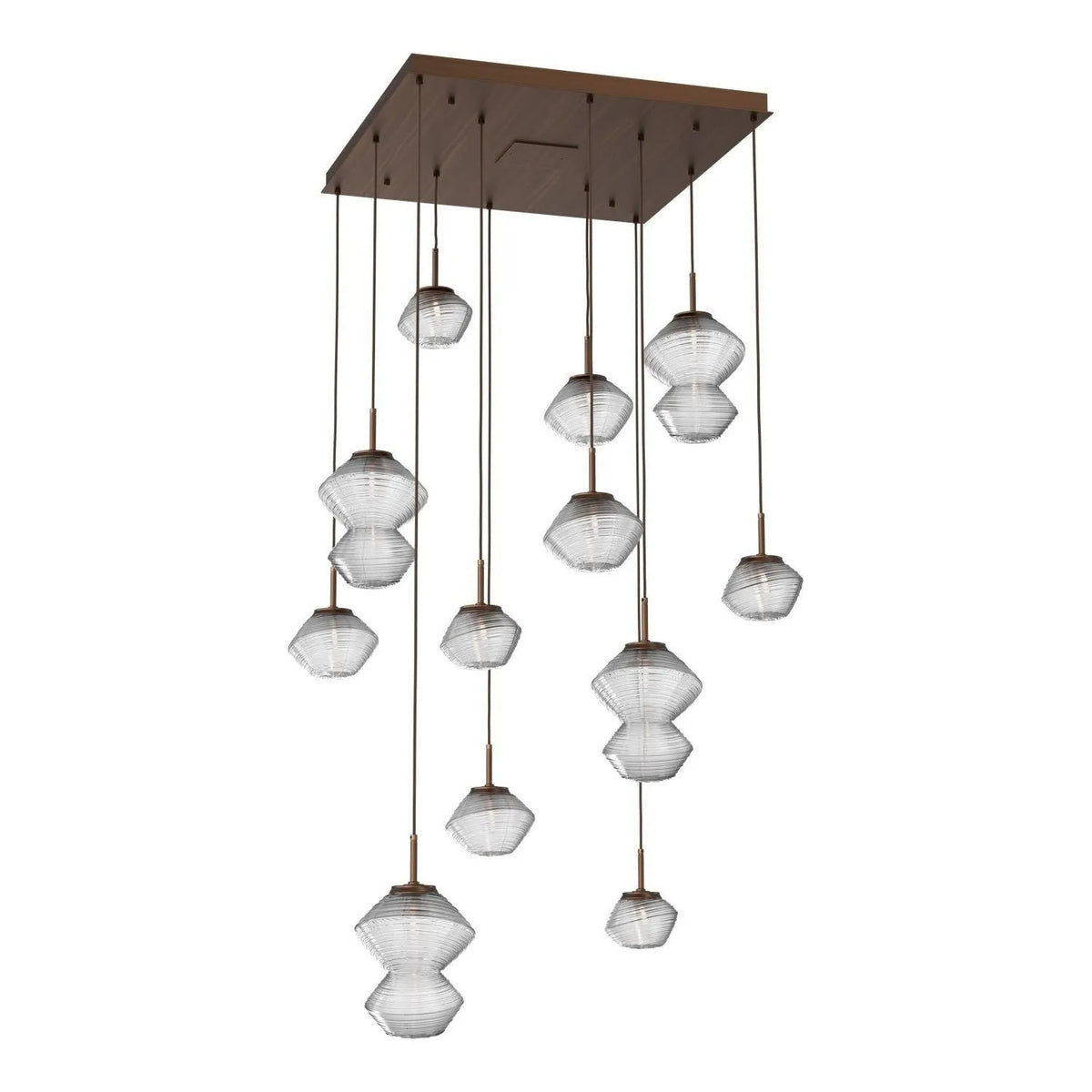 Hammerton Studio - CHB0089-12-RB-C-C01-L3 - LED Chandelier - Mesa - Oil Rubbed Bronze