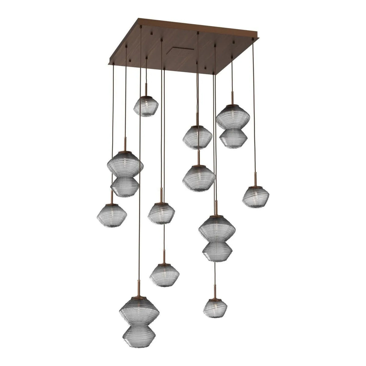 Hammerton Studio - CHB0089-12-RB-S-C01-L1 - LED Chandelier - Mesa - Oil Rubbed Bronze