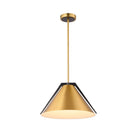 Artcraft Canada - AC11910BR - One Light Pendant - Baltic - Brass and black