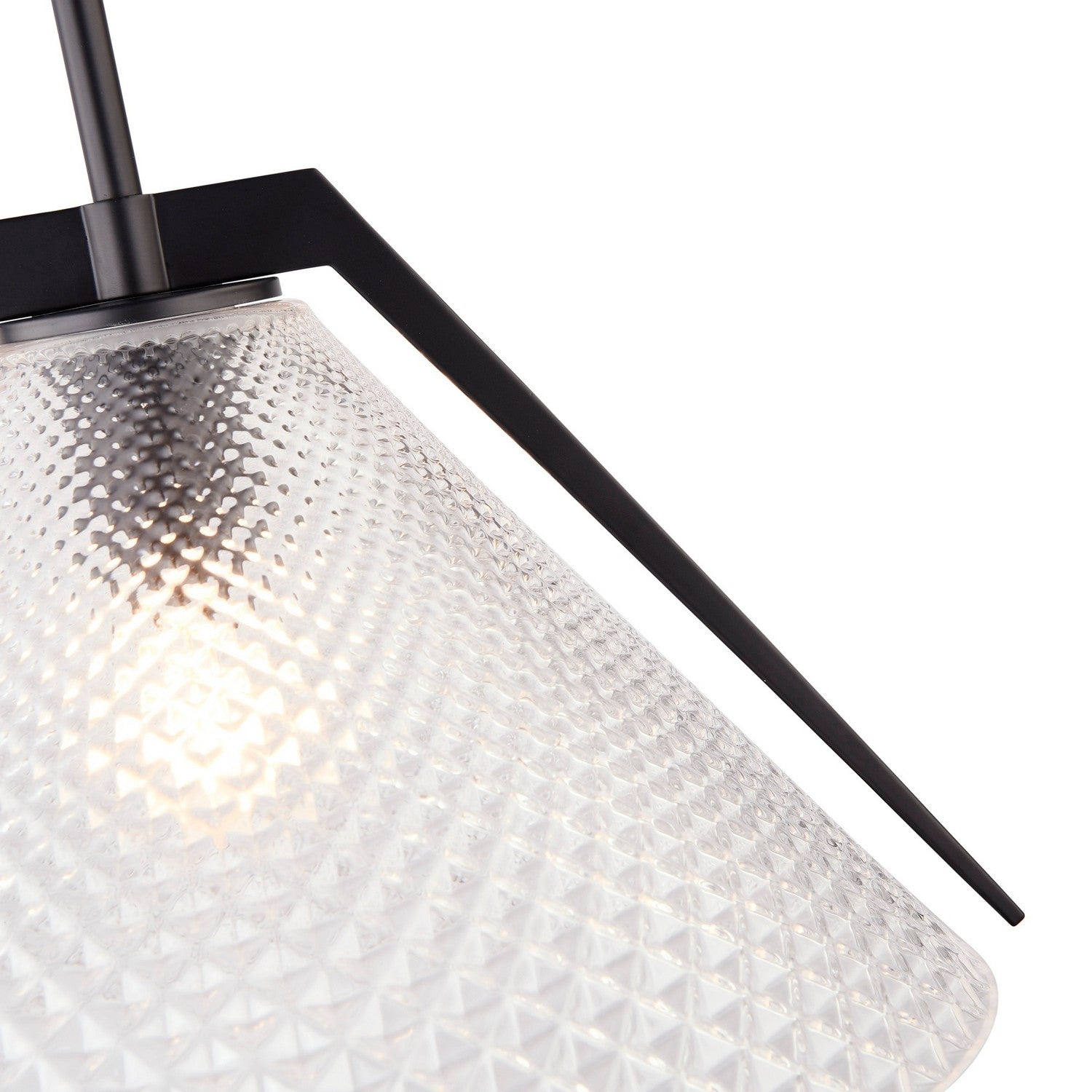 Artcraft Canada - AC11911BK - One Light Pendant - Baltic - Black and Brushed Brass