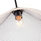 Artcraft Canada - AC11911BK - One Light Pendant - Baltic - Black and Brushed Brass