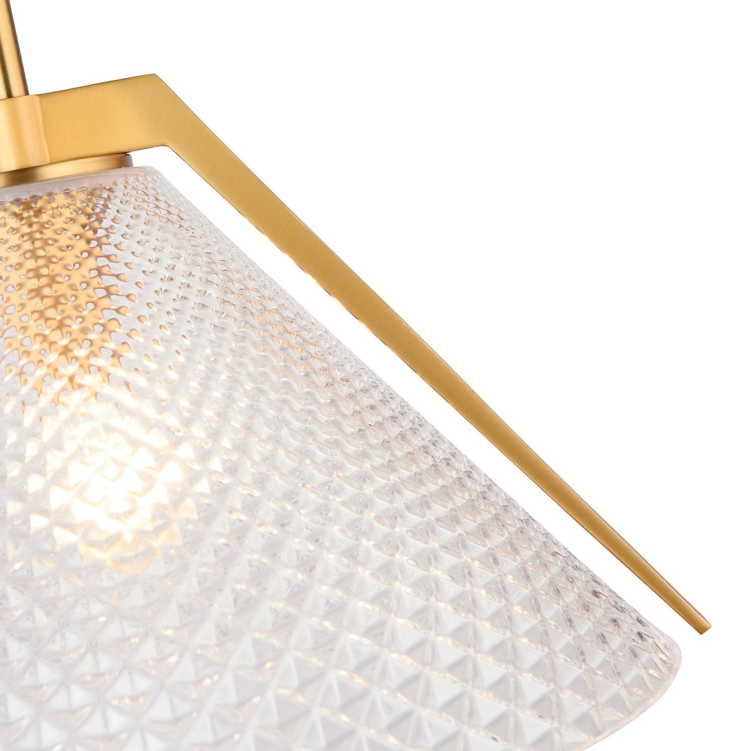 Artcraft Canada - AC11911BR - One Light Pendant - Baltic - Brass and black