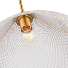 Artcraft Canada - AC11911BR - One Light Pendant - Baltic - Brass and black