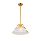 Artcraft Canada - AC11911BR - One Light Pendant - Baltic - Brass and black