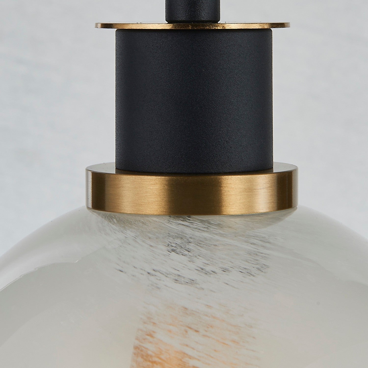 Artcraft Canada - AC11870SW - Une lampe Suspension - Gemme - Laiton noir et brossé