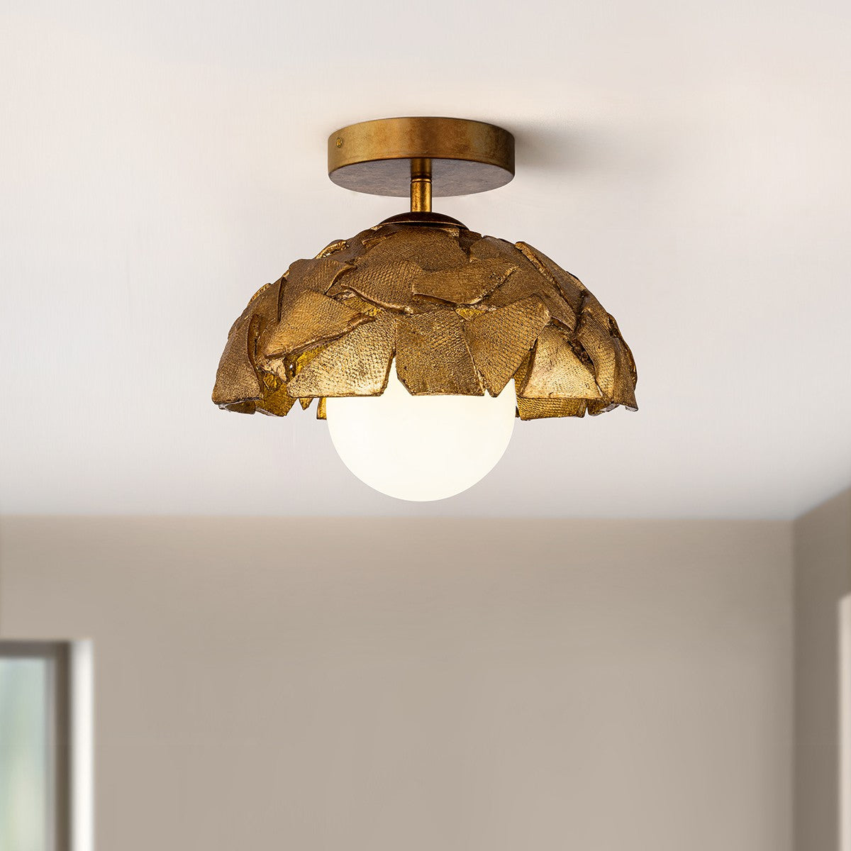 Lucas + McKearn - PD7410G-10 - One Light Pendant - Mosaic Luxe - Gold