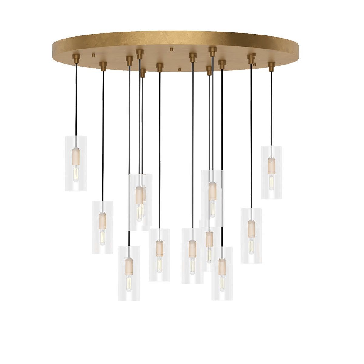 Visual Comfort Modern - SLCH577HAB - Canopy - Hand Rubbed Antique Brass