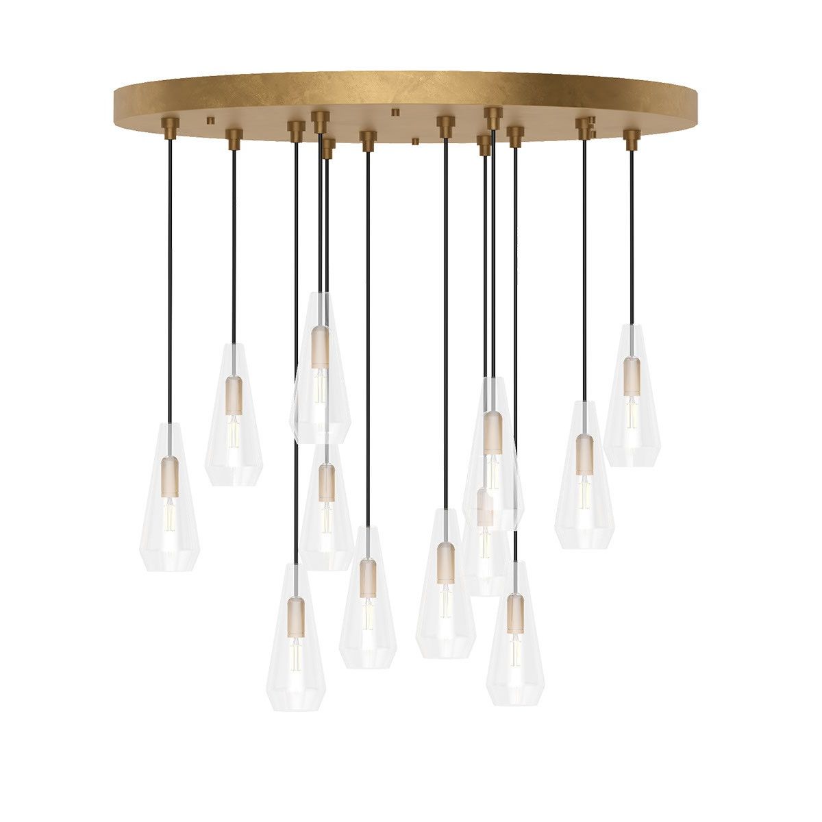 Visual Comfort Modern - SLCH577HAB - Canopy - Hand Rubbed Antique Brass