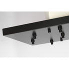 Visual Comfort Modern - SLCH575B - Canopy - Nightshade Black