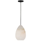 Visual Comfort Modern - SLPD544ALBB - One Light Pendant - Alina - Nightshade Black