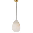 Visual Comfort Modern - SLPD544ALBHAB - One Light Pendant - Alina - Hand Rubbed Antique Brass
