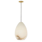 Visual Comfort Modern - SLPD545ALBHAB - One Light Pendant - Alina - Hand Rubbed Antique Brass