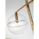 Visual Comfort Modern - SLCH354CPAB-L - LED Chandelier - Lowing - Polished Antique Brass