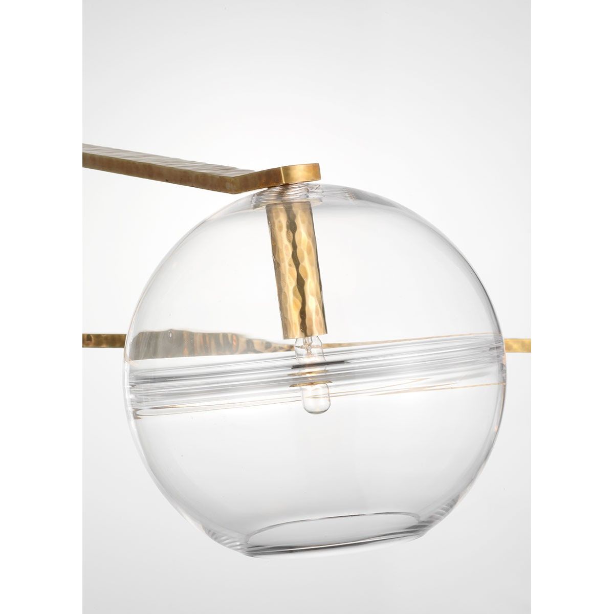 Visual Comfort Modern - SLCH355CPAB - Four Light Chandelier - Lowing - Polished Antique Brass