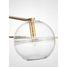 Visual Comfort Modern - SLCH355CPAB - Four Light Chandelier - Lowing - Polished Antique Brass