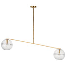 Visual Comfort Modern - SLCH356CPAB-L - LED Chandelier - Lowing - Polished Antique Brass