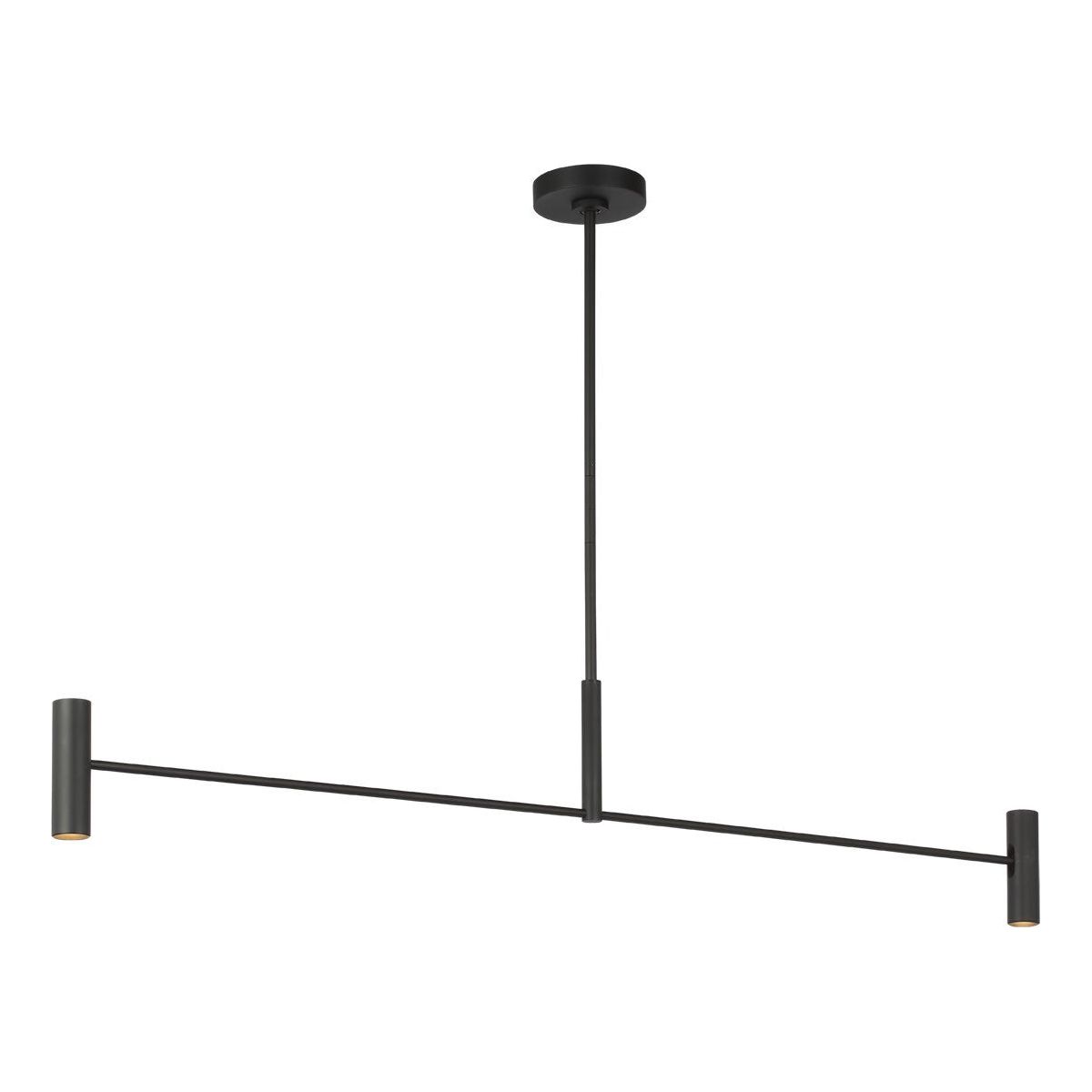 Visual Comfort Modern - SLLS57130B - LED Linear Chandelier - Ponte - Nightshade Black